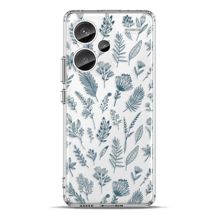 Silikonska Maskica za Redmi Note 13 Pro Plus - Botanic 226878