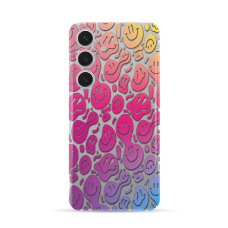 Silikonska Maskica za Galaxy S24 - Colorful Smiley 232867