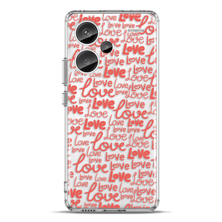 Silikonska Maskica za Redmi Note 13 Pro Plus - A lot of Love 226892