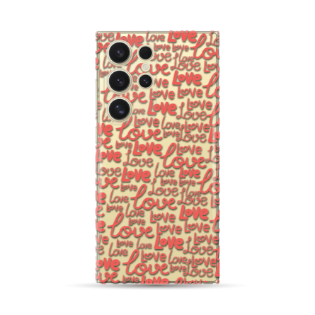 Silikonska Maskica za Galaxy S24 Ultra - A lot of Love 233962