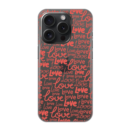 Silikonska Maskica za iPhone 16 Pro - A lot of love 242069