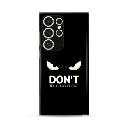 Silikonska Maskica za Galaxy S25 Ultra - Don't Touch My Phone 244286
