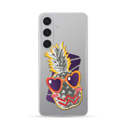 Silikonska Maskica za Galaxy S24 Plus - Pinapple Summer 233907
