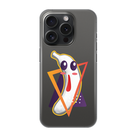 Silikonska Maskica za iPhone 16 Pro Max - Banana Geometry 241958