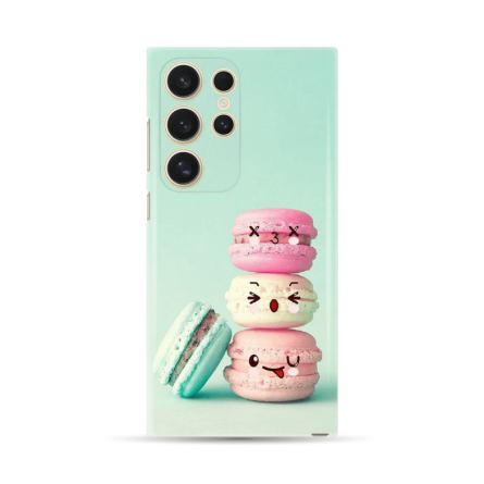 Silikonska Maskica za Galaxy S24 Ultra - Happy Macarons 233996