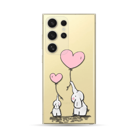 Silikonska Maskica za Galaxy S25 Ultra - Elephant Heart 244339