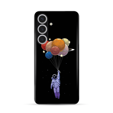 Silikonska Maskica za Galaxy S24 - Space Balloon 232989