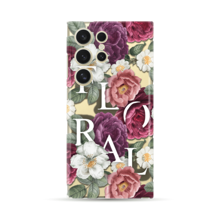 Silikonska Maskica za Galaxy S24 Ultra - Floral 2 234084