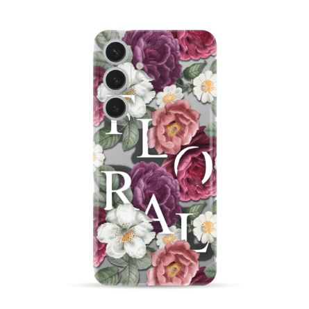 Silikonska Maskica za Galaxy S24 - Floral 2 232993