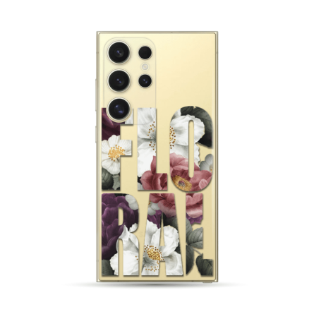 Silikonska Maskica za Galaxy S24 Ultra - Floral 3 234086