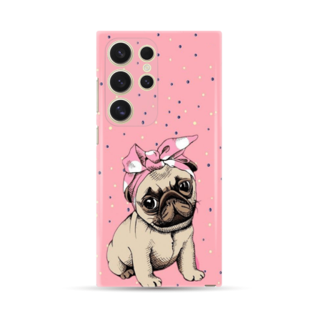 Silikonska Maskica za Galaxy S24 Ultra - Pug 234252