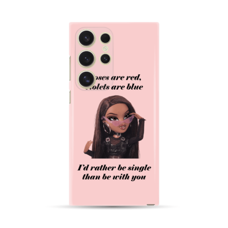 Silikonska Maskica za Galaxy S24 Ultra - Confident Girl 234269