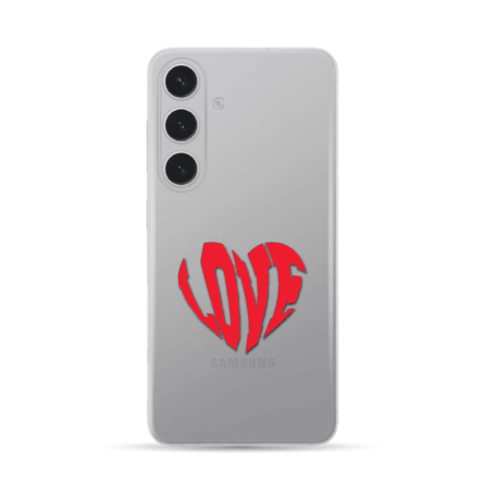 Silikonska Maskica za Galaxy S24 - Hearty Love 233057