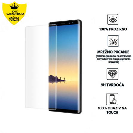 Zaštitno Staklo za ekran za Samsung Galaxy Note 8 (2D) - Prozirno 160789