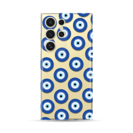 Silikonska Maskica za Galaxy S24 Ultra - Evil Eye 234313