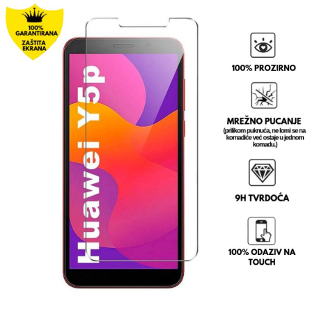 Zaštitno Staklo za ekran za Huawei Y5p (2D) - Prozirno 139741