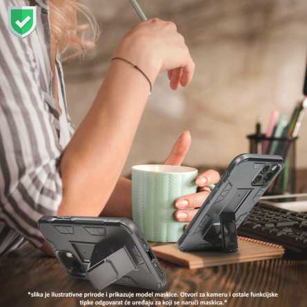 Forcell Defender Kickstand Silikonska Maskica za Galaxy A71 110940