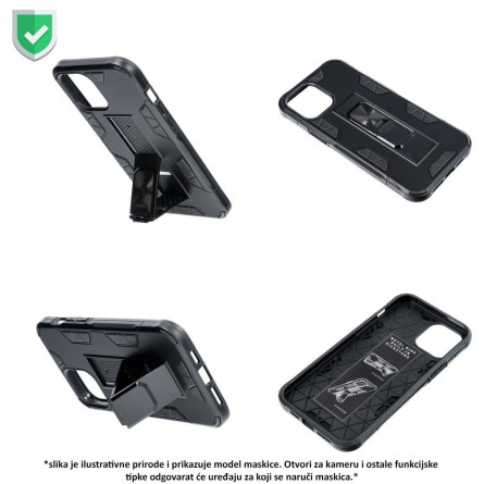 Forcell Defender Kickstand Silikonska Maskica za iPhone 13 Pro 181427