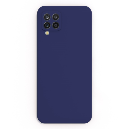 Silikonska Maskica za Samsung Galaxy A12 - Tamno plava 222741