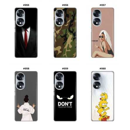 Silikonska Maskica za Honor 70 (5G) / Honor 60  - Šareni motivi 218032
