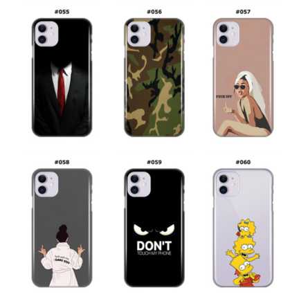 Silikonska Maskica za iPhone 11 - Šareni motivi 210234
