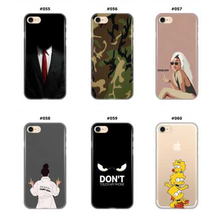 Silikonska Maskica za iPhone 7 / 8 / SE 2020 - Šareni motivi 211630