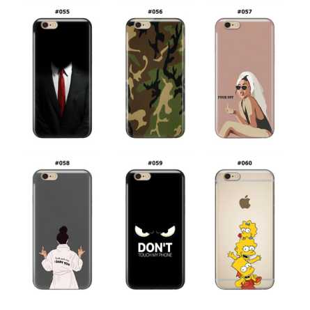 Silikonska Maskica za iPhone 6 Plus/6s Plus - Šareni motivi 211810