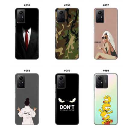 Silikonska Maskica za Redmi Note 12s  - Šareni motivi 218210