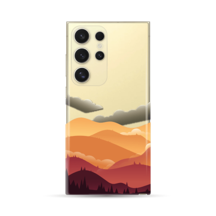 Silikonska Maskica za Galaxy S24 Ultra - Warm Mountain 234329