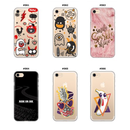 Silikonska Maskica za iPhone 7 / 8 / SE 2020 - Šareni motivi 211632
