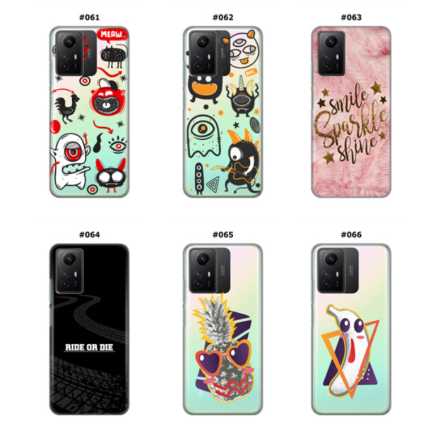 Silikonska Maskica za Redmi Note 12s  - Šareni motivi 218211