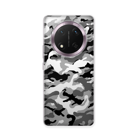 Silikonska Maskica za Honor Magic 7 Lite - Camouflage - siva 247646