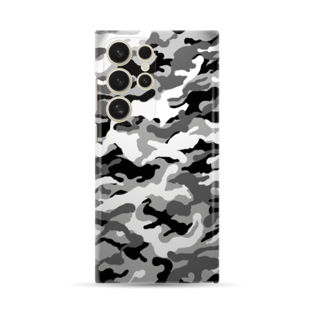 Silikonska Maskica za Galaxy S25 Ultra - Camouflage - siva 244323