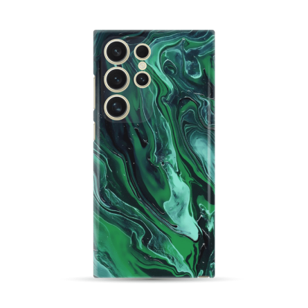 Silikonska Maskica za Galaxy S24 Ultra - Liquid Green 234351