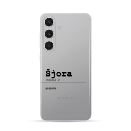 Silikonska Maskica za Galaxy S24 Plus - Šjora 234200