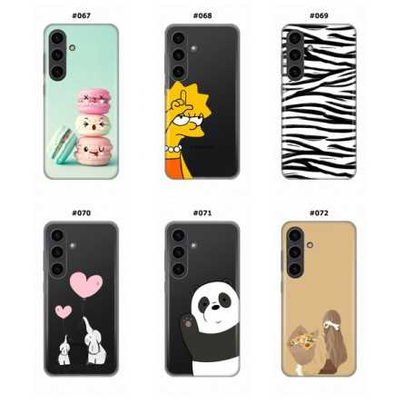 Silikonska Maskica za Galaxy A54 - Šareni motivi         217205