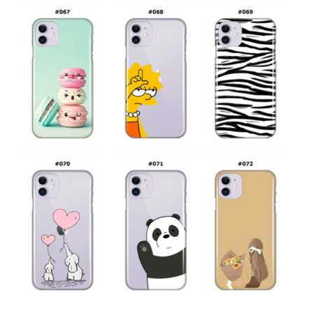 Silikonska Maskica za iPhone 11 - Šareni motivi 210243