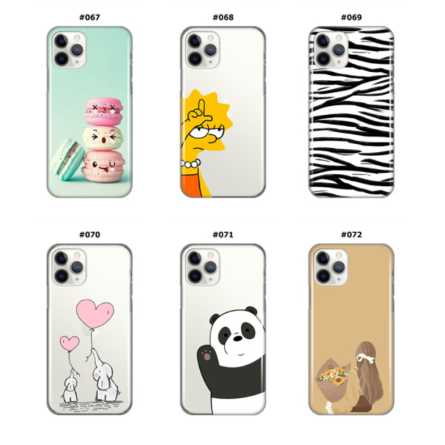 Silikonska Maskica za iPhone 11 Pro Max - Šareni motivi 210589