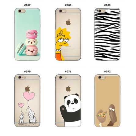Silikonska Maskica za iPhone 6 Plus/6s Plus - Šareni motivi 211813