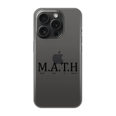 Silikonska Maskica za iPhone 16 Pro - Math 242211