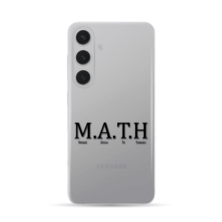 Silikonska Maskica za Galaxy S24 - Math 233852