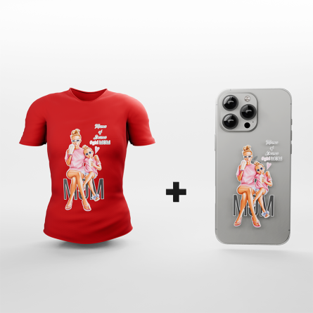 Ženska Majica + Silikonska maskica za mobitel - 139 248310