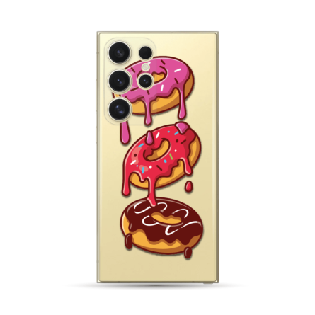 Silikonska Maskica za Galaxy S24 Ultra - Donut X3 234387