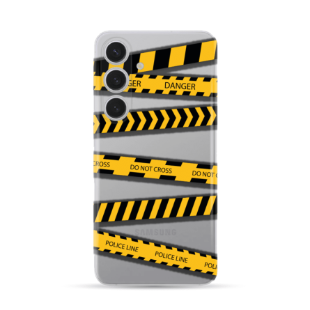 Silikonska Maskica za Galaxy S24 Plus - Do Not Cross 234240