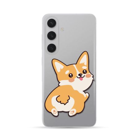 Silikonska Maskica za Galaxy S24 - Corgi 233872