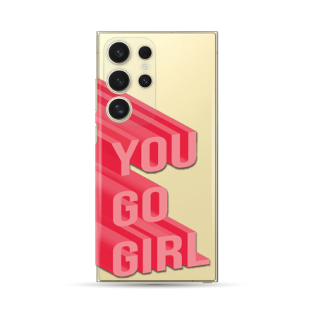 Silikonska Maskica za Galaxy S24 Ultra - You Go Girl 234399