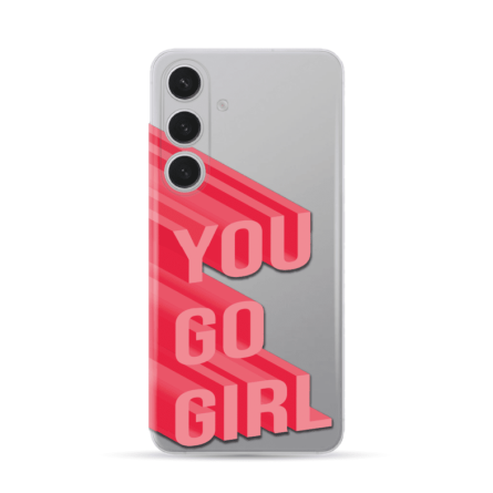 Silikonska Maskica za Galaxy S24 Plus - You Go Girl 234244