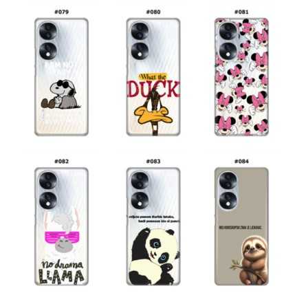 Silikonska Maskica za Honor 70 (5G) / Honor 60  - Šareni motivi 218037