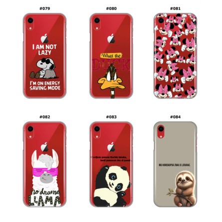 Silikonska Maskica za iPhone XR - Šareni motivi 210941