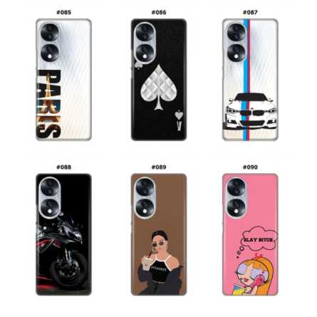 Silikonska Maskica za Honor 70 (5G) / Honor 60  - Šareni motivi 218038